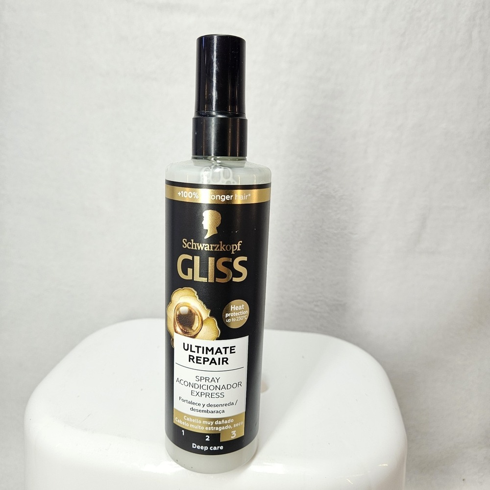 Schwarzkopf GLISS Ultimate Repair Express Spray Conditioner 200ml NEW